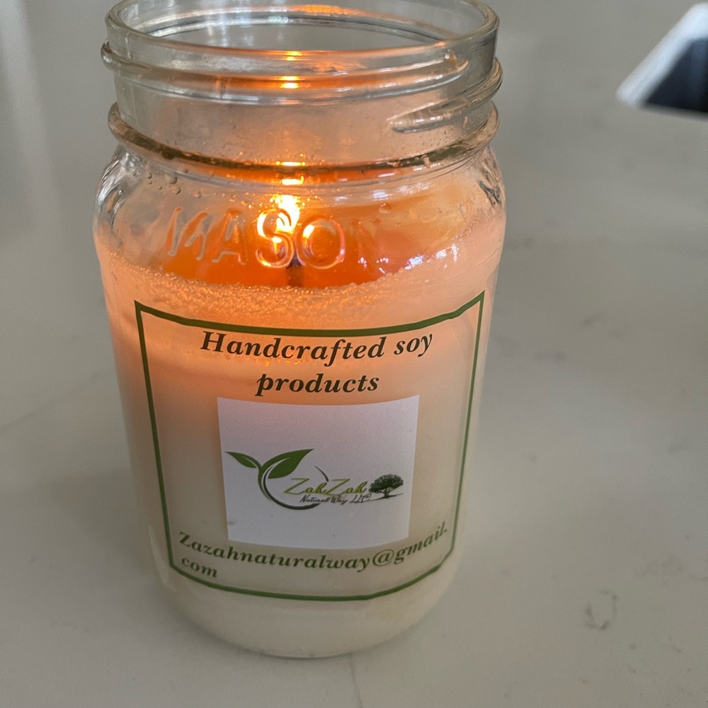 Hand poured soy products